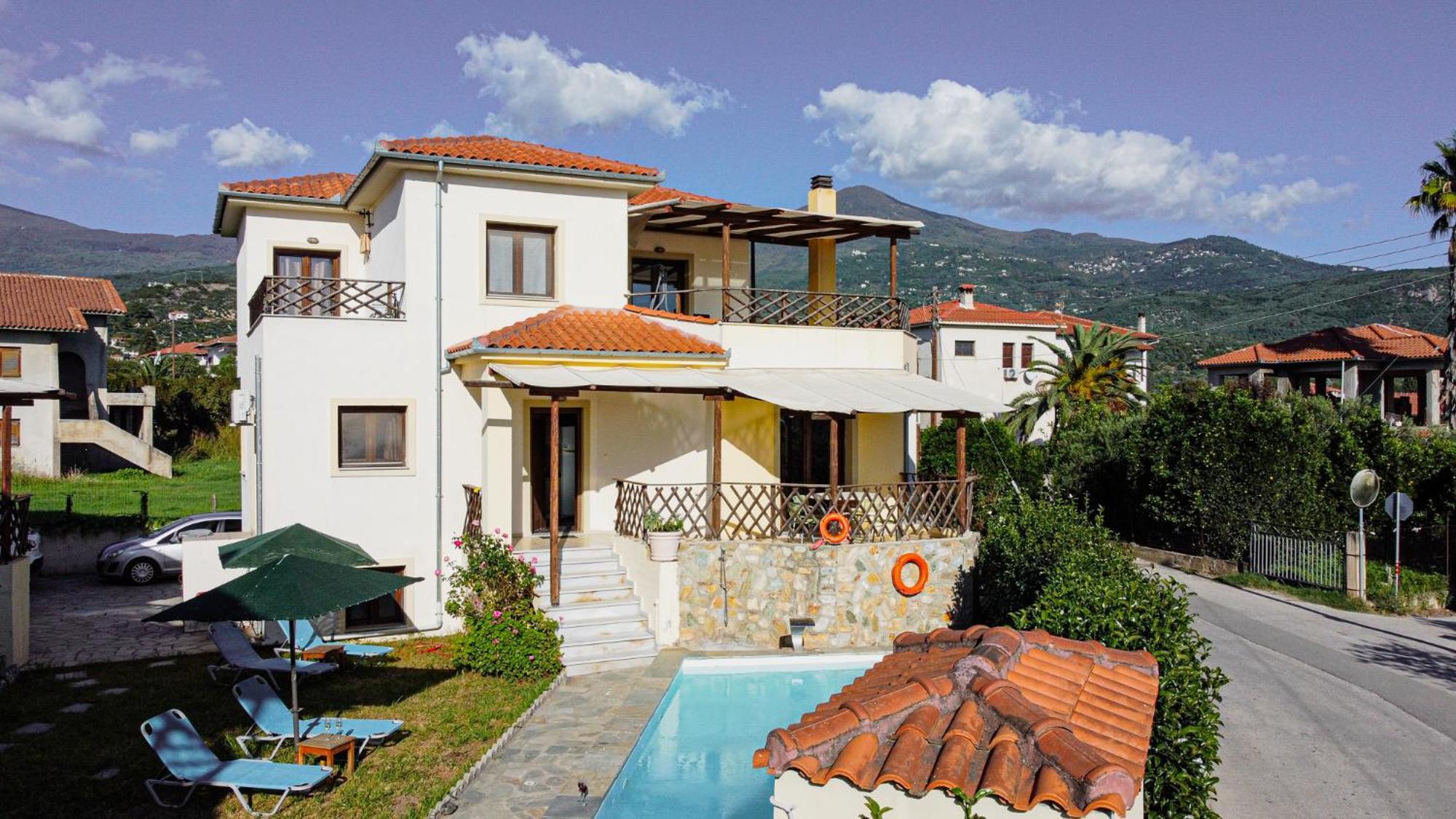 Villa Eridos Káto Lekhónia المظهر الخارجي الصورة